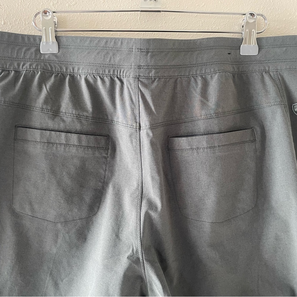 Kuhl Women’s Large Long Lightweight Gray Ankle Pull On Pants - Picture 3 of 7